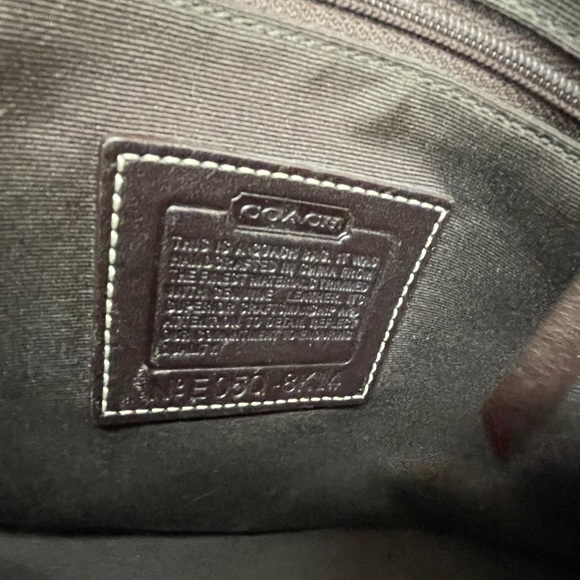 Authentic COACH Signature Demi Khaki Brown ✋🏻👜 - Picture 7 of 11